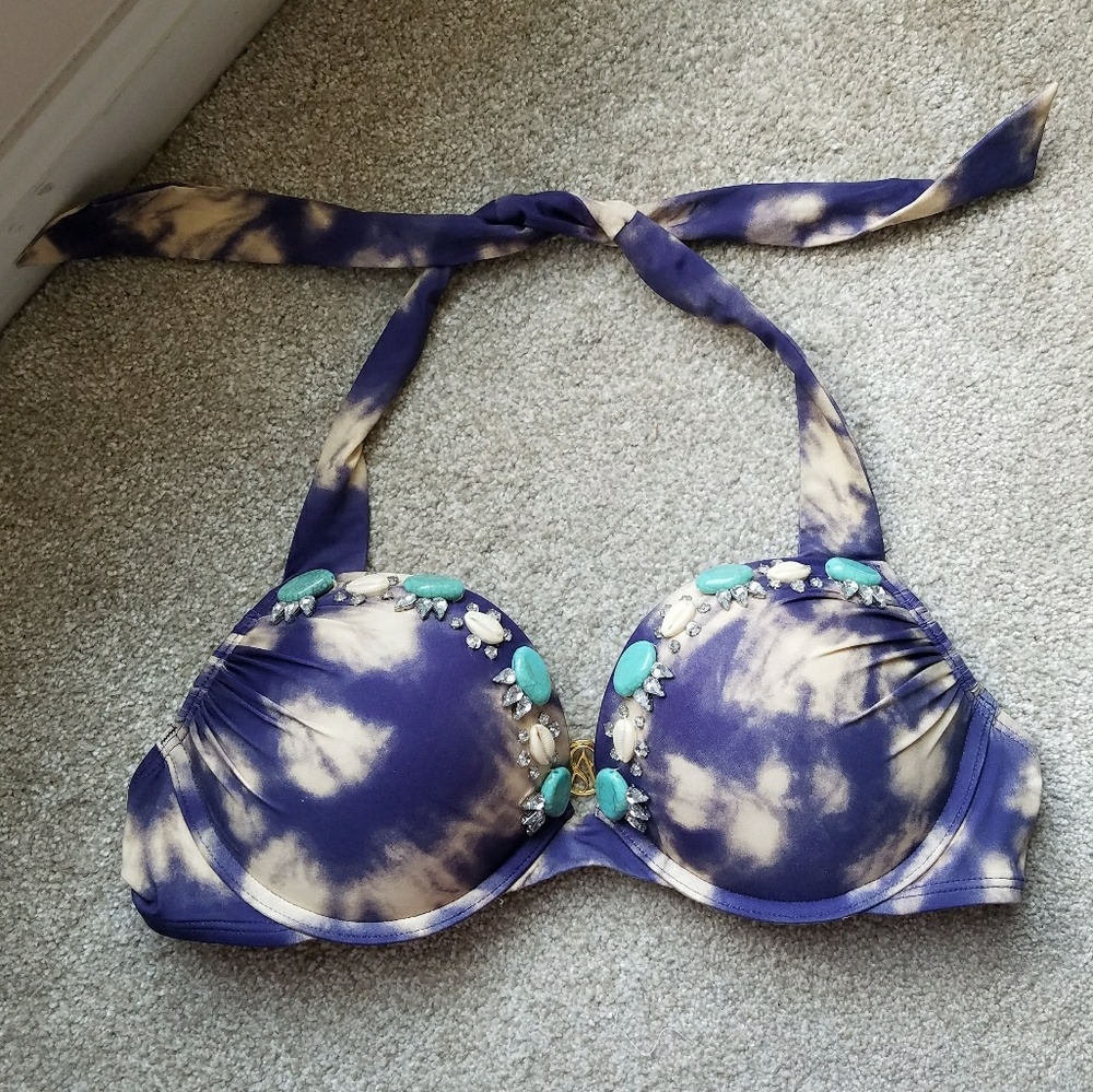 Tie-Dye Bikini Top